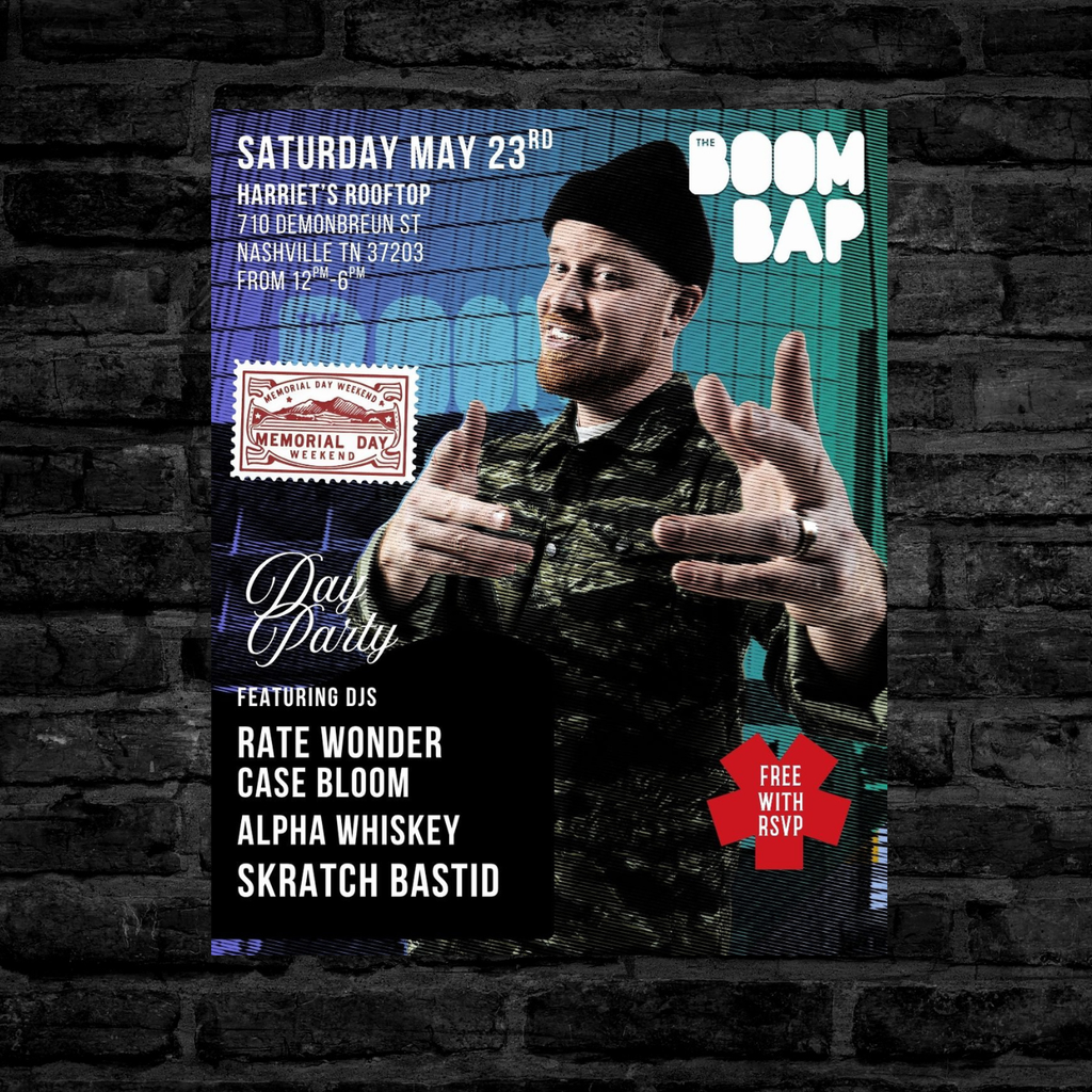 THE BOOM BAP Day Party ft. Skratch Bastid