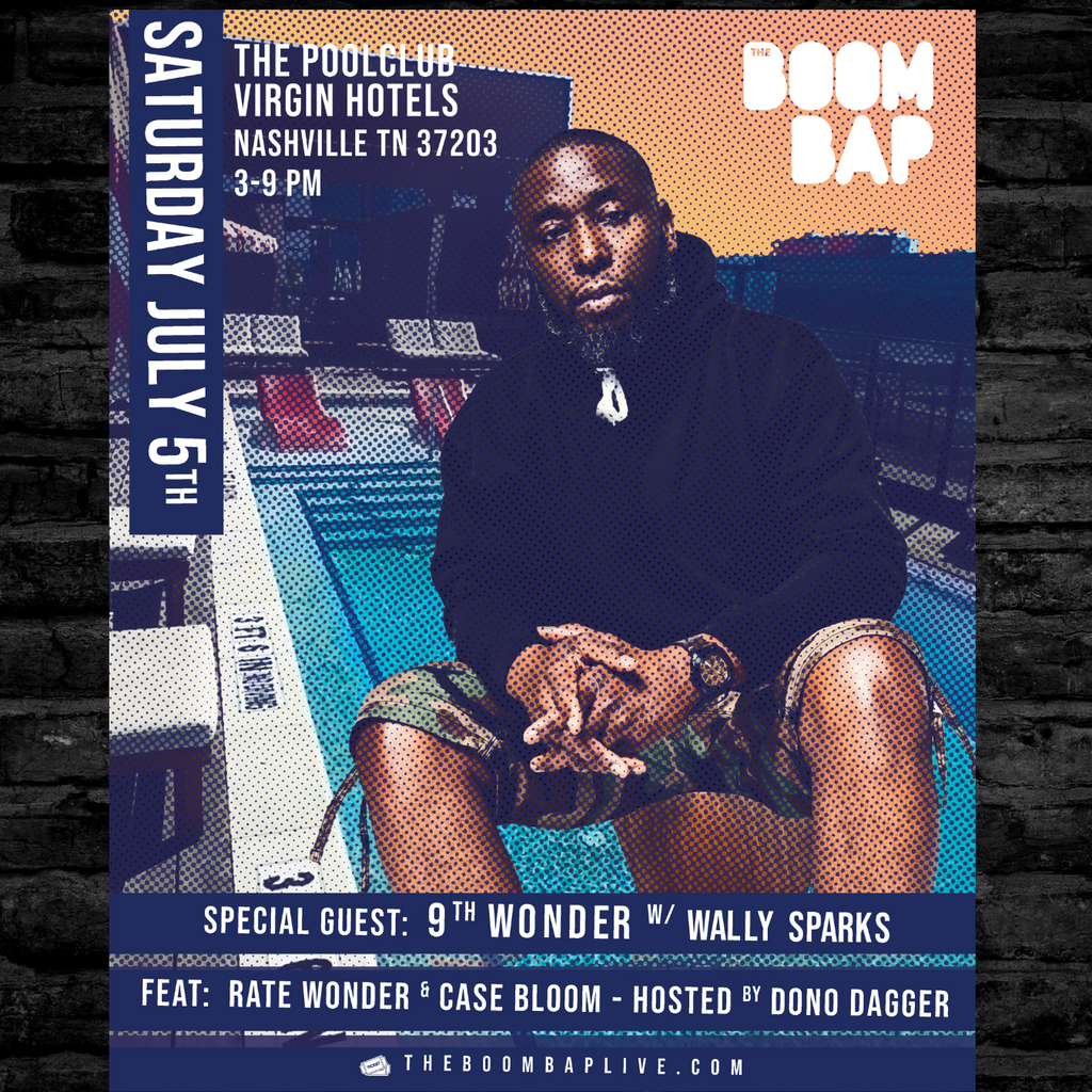 THE BOOM BAP POOL PARTY w/ 9th Wonder
