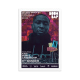 THE BOOM BAP Featuring 9th Wonder 2019 Framed poster