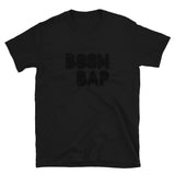 THE BOOM BAP (Black On Black) Logo Shirt